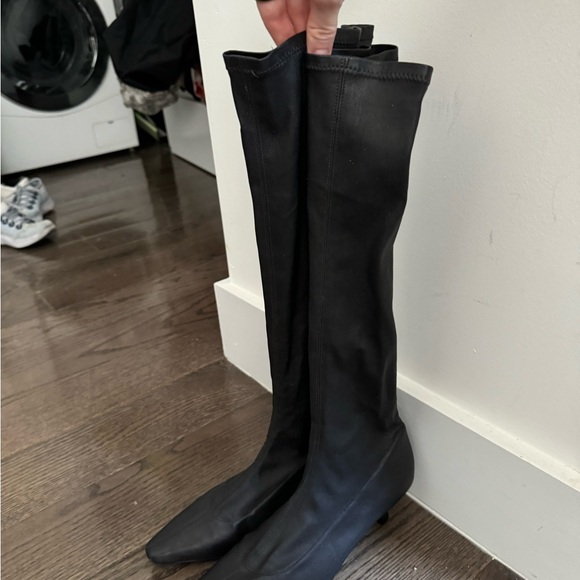 Reformation Otis Leather Boots Size 10 - Picture 8 of 9